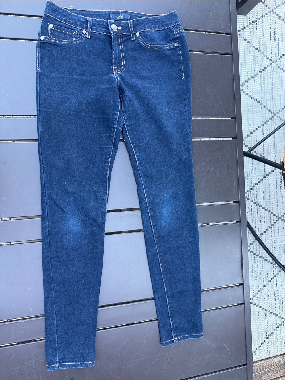 Jessica Simpson kiss me denim Jegging Women’s Dark Blue Skinny Jeans 29 Like new